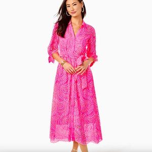 Lilly Pulitzer Amrita Midi Shirtdress - NWT